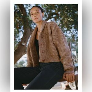 Ozma Sloan Cardigan Maple
